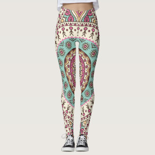 Islamische Kunst: Vintage-Dekor nahtlos Leggings