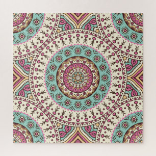 Islamische Kunst: Vintage-Dekor nahtlos Puzzle