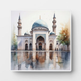 Islamische Kunstislamische Moschee Fotoplatte