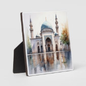 Islamische Kunstislamische Moschee Fotoplatte (Vorderseite)