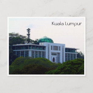 Islamische Malaysia-Kuppel Postkarte