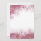 Islamische Marmorhochzeit nach Maß Einladung (Rückseite)