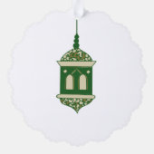 Islamische Mawlid-Nabi-Ornament mit Umschlag Ornament Karte (Rückseite)