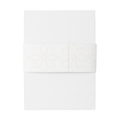 Islamische Minimal Verziert Terracotta Initials Ni Einladungsbanderole (Rückseitenbeispiel)