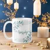 Islamische Moderne floralarabische Kalligrafie Kaffeetasse