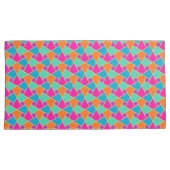 Islamische Mosaikfarben Goldeffekt-Konturen Kissenbezug (Vorderseite-Rechts)