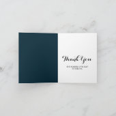 Islamische Moschee-Silhouette Hochzeit Danke (Innenseite)