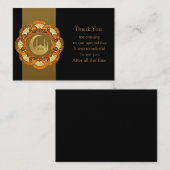 Islamische Muster Moschee Danke Karte (Vorne/Hinten)