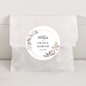 Islamische Nikkah-Gastgeschenk Hochzeit Runder Aufkleber