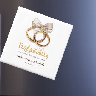 Islamische Personalisierte Gastgeschenke Hochzeite Magnet