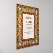 Islamische Ruby Red Begrüßungsfeier Foliendrucke (Ablage )