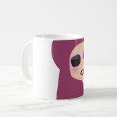 Islamische Schal muslima hijab Damenart Kaffeetasse (Vorderseite Links)