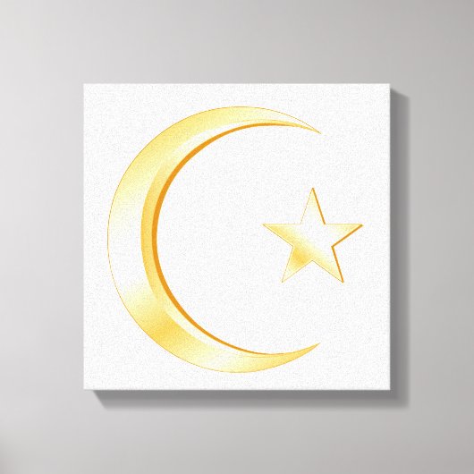 Islamische Symbolkunst Leinwand (Vorderseite)