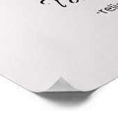 Islamische Wandkunst | Tawakkal Poster (Ecke)