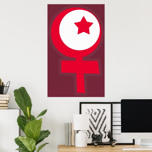 Islamischer Feminismus Poster (Heimbüro)