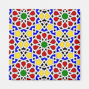 Islamischer geometrischer Mustermagnet Magnet