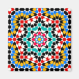 Islamischer geometrischer Mustermagnet Magnet