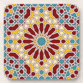 Islamischer geometrischer Untersetzer (Vorderseite)