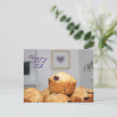 Islamischer Happy Eid Kareem Süßigkeiten Muffins c Postkarte (Stehend Vorderseite)