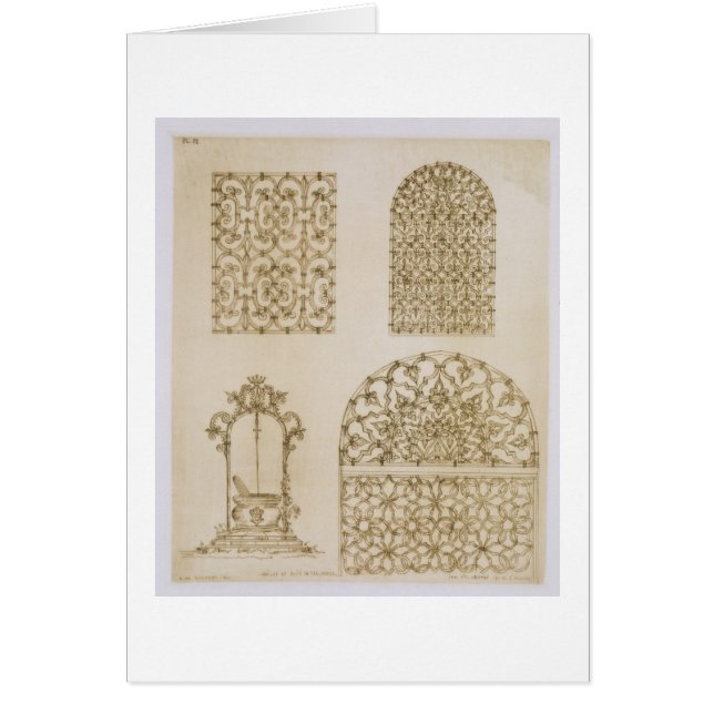 Islamischer Ironwork grillt für Fenster und (Vorne)