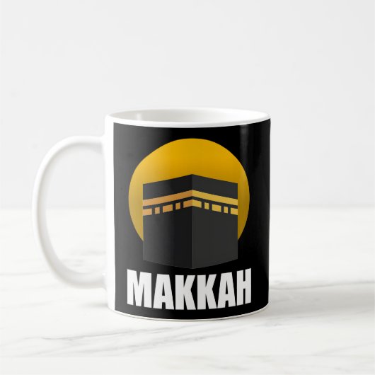 Islamischer Islam Makkah Kaaba Saudi-Stadt Mekkah Kaffeetasse (Links)