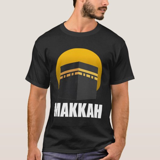 Islamischer Islam Makkah Kaaba Saudi-Stadt Mekkah T-Shirt (Vorderseite)