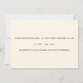 Islamischer Mashallah-Islamischer Kleinkind Vintag Einladung (Rückseite)