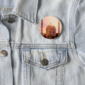 Islamischer Moscheen-Knopf Button (Beispiel)