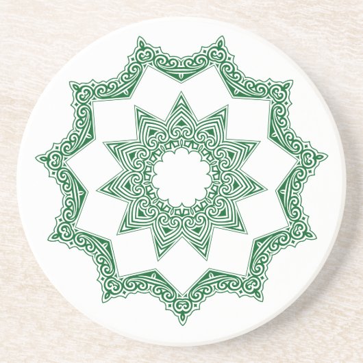 Islamischer Ornament-Untersetzer Getränkeuntersetzer (Vorne)