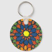 Islamischer Pattern-Schlüsselanhänger Schlüsselanhänger (Vorderseite)