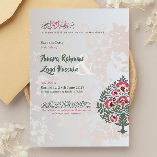 Islamischer Save the Date – Nikah / Nikkah Hochzei
