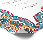 Islamischer Stil - Islamisches Ehezertifikat Poster (Ecke)