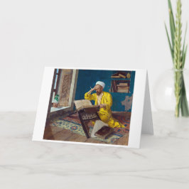 Islamischer Theologe mit Koran | Osman Hamdi Bey | Karte