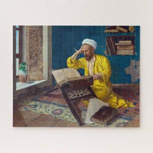 Islamischer Theologe mit Koran   Osman Hamdi Bey   Puzzle