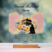 Islamischer Umrah Mubarak Acrylschild (Neutral)