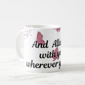 Islamischer Zitaten-Kaffeebecher Kaffeetasse (Vorderseite Links)