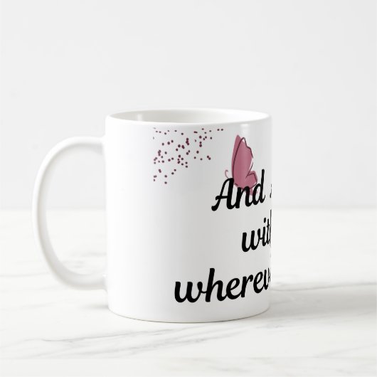 Islamischer Zitaten-Kaffeebecher Kaffeetasse (Links)