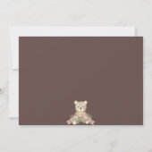 Islamisches Baby-Foto Ankündigung (Rückseite)