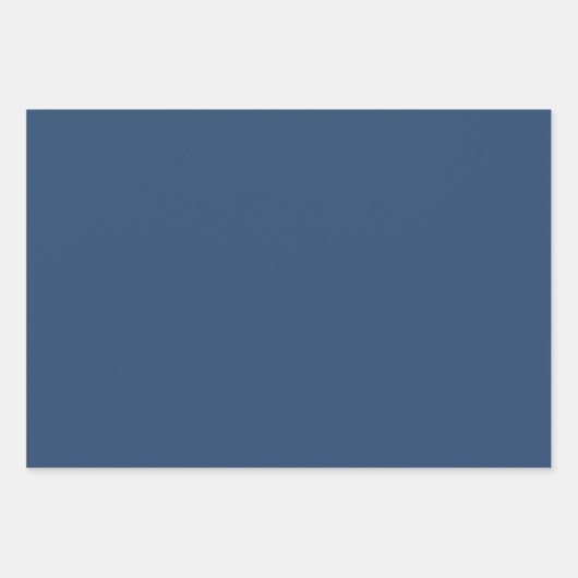 Islamisches blaues Arabesque-Muster - Geschenkpapi Geschenkpapier Set (Vorderseite 3)