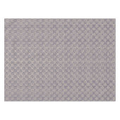 Islamisches blaues Beige marokkanisches geometrisc Tischdecke (Vorderseite (Horizontal))