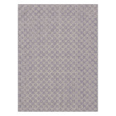 Islamisches blaues Beige marokkanisches geometrisc Tischdecke (Vorderseite)