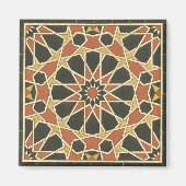 Islamisches Design - Magnet (Vorne)