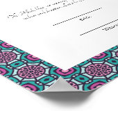 islamisches Ehezertifikat Poster (Ecke)