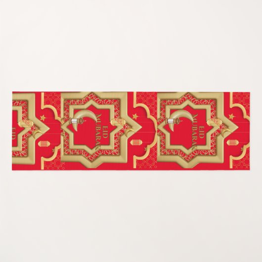 islamisches Gebet Yogamatte (Vorderseite (Horizontal))