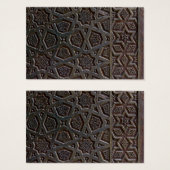 Islamisches geometrisches Muster (Vorne & Hinten)