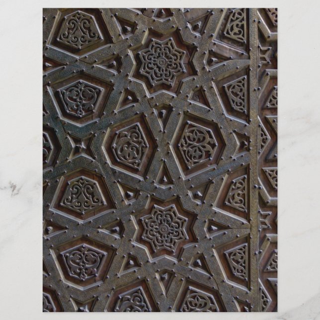 Islamisches geometrisches Muster (Vorderseite)