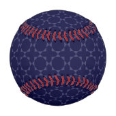 Islamisches geometrisches Muster Baseball (Rückseite)