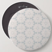 Islamisches geometrisches Muster Button (Vorne & Hinten)