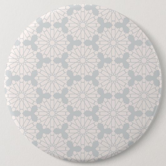 Islamisches geometrisches Muster Button (Vorderseite)