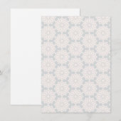 Islamisches geometrisches Muster Dankeskarte (Vorne/Hinten)